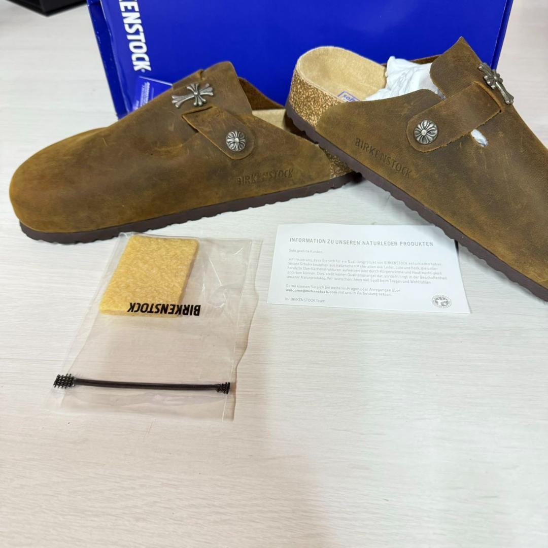 【美品】　BIRKENSTOCK 　 サボサンダル エナメル　ダークブラウン BIRKENSTOCK ダークブラウン サボ・クロッグサンダル - メルカリ