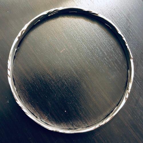 驚きの価格 1970s メキシカン ブレスレット モダン シルバー ツイスト アクセサリー