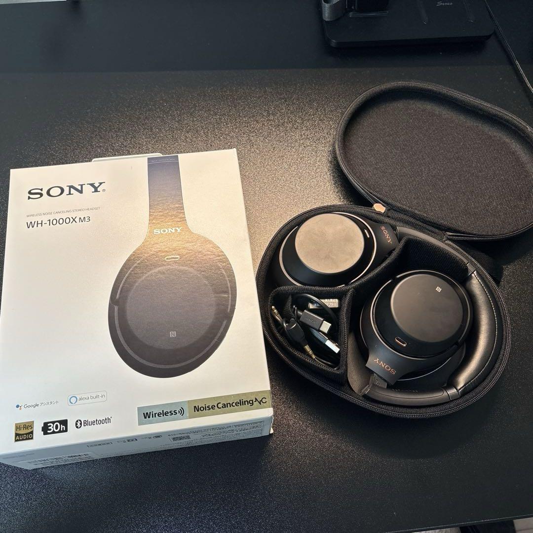 SONY WH-1000XM3 　ワイヤレスヘッドホン