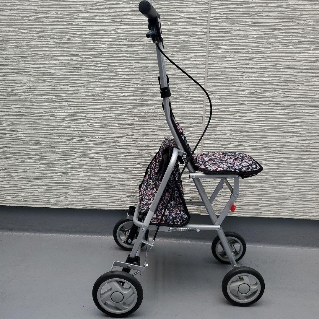 極美品✨サニーウォーカー AW-3 シルバーカー　ショッピング　島田製作所