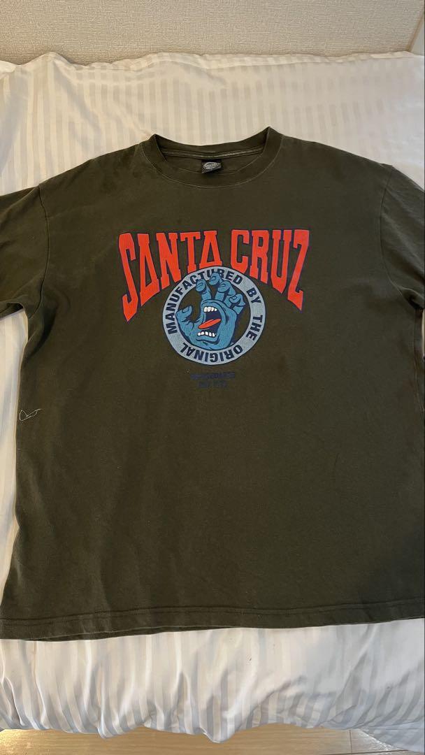 SANTA CRUZ オリーブグリーン Tシャツ