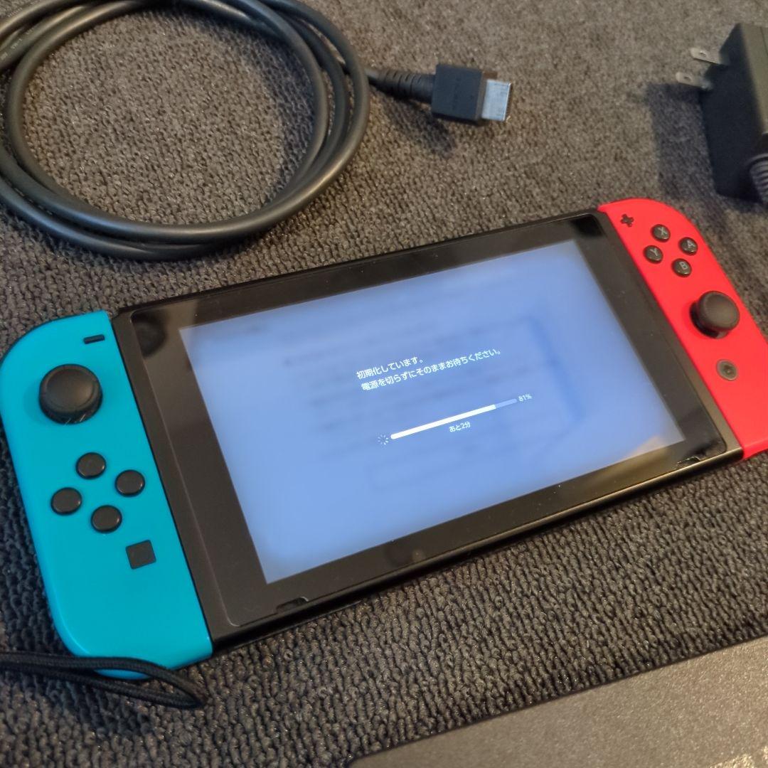 備品】ニンテンドースイッチ 本体 コントローラー付き