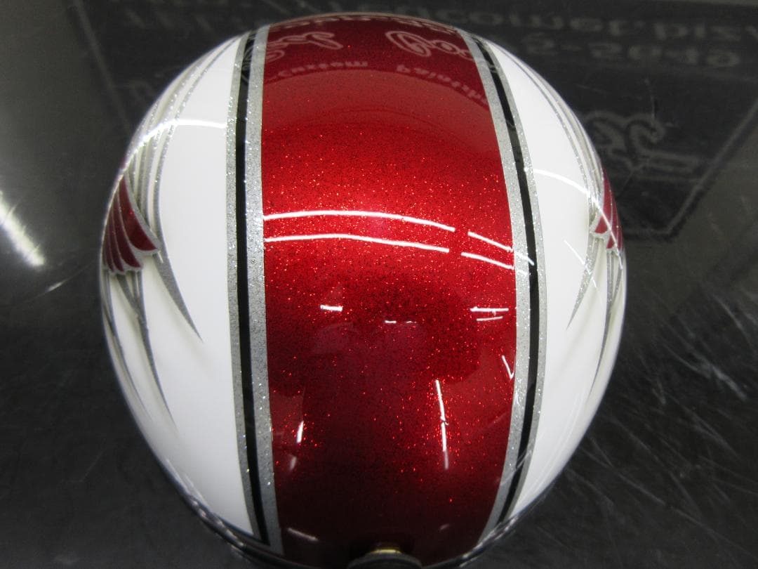 送料込！カスタムコルク半 ホンダ 赤黒白ファイヤー最安値080 - メルカリ