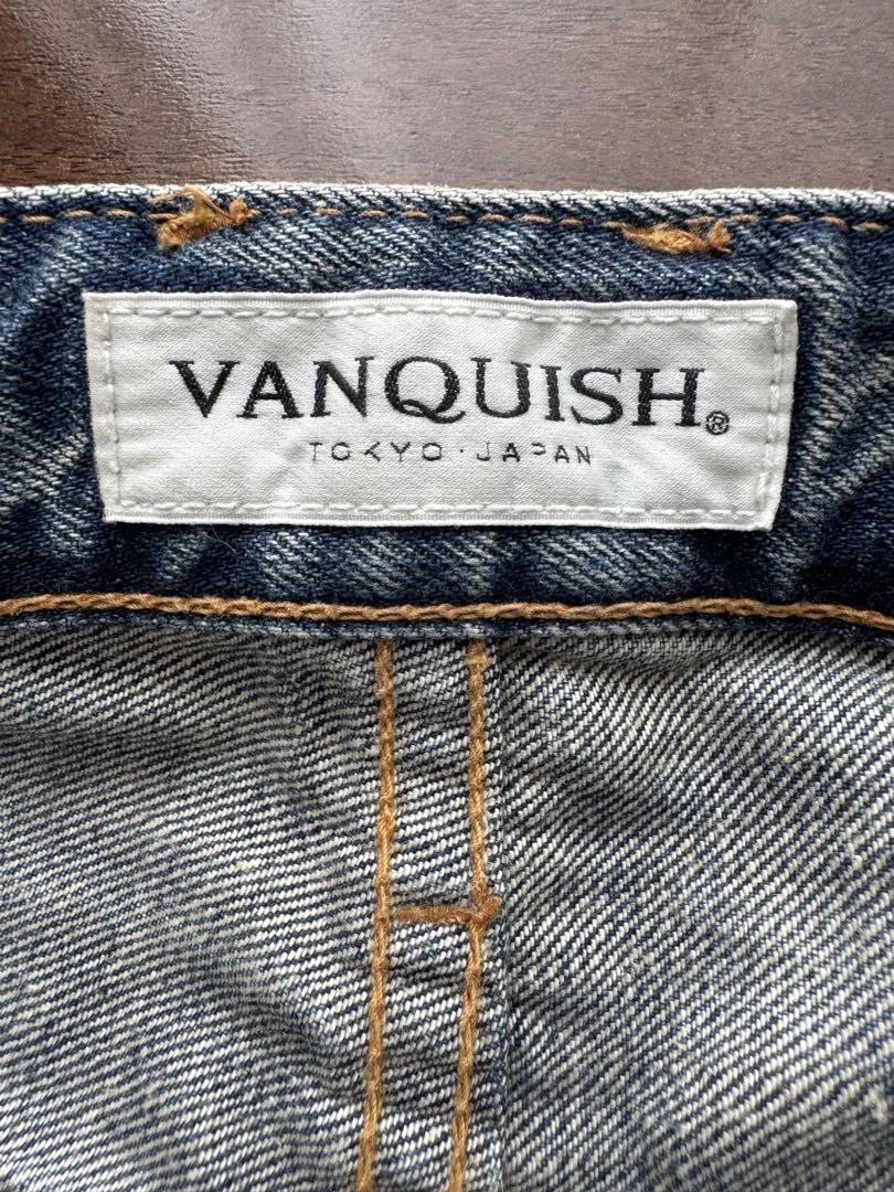 奇跡の未使用品！VANQUISH リペアデニム 30 日本製のハイクオリティ！