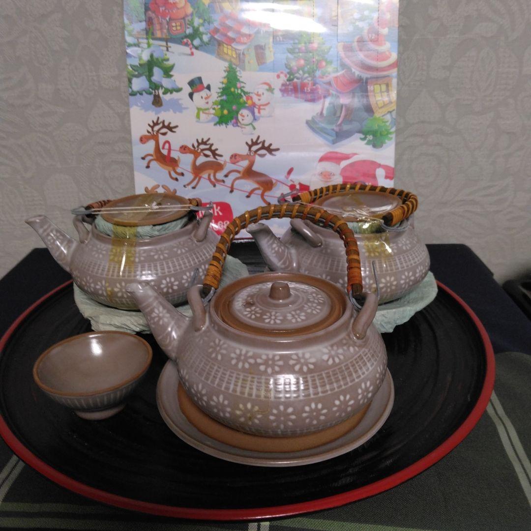 三島焼き 土瓶蒸し器 未使用3セット