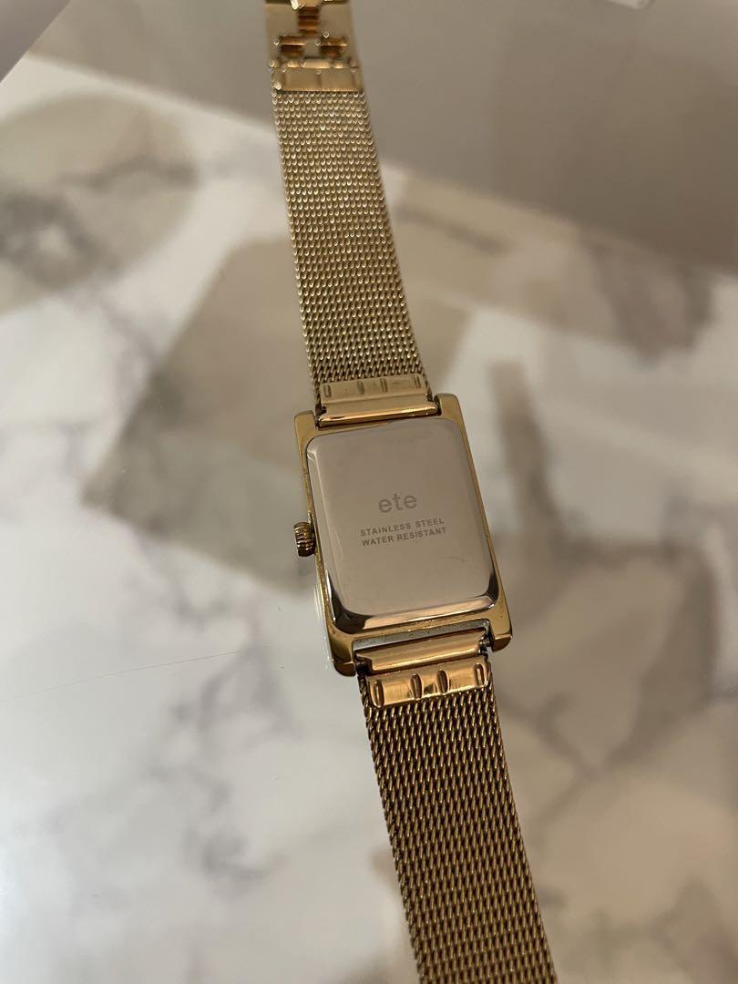 【未使用美品】ete bijoux エテ ビジュー ソーラーウォッチ　1Pダイヤ awardsandwinners.com
