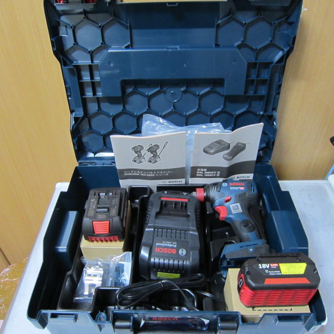 新品 BOSCH GDX18V-200C6 コードレスインパクトドライバー