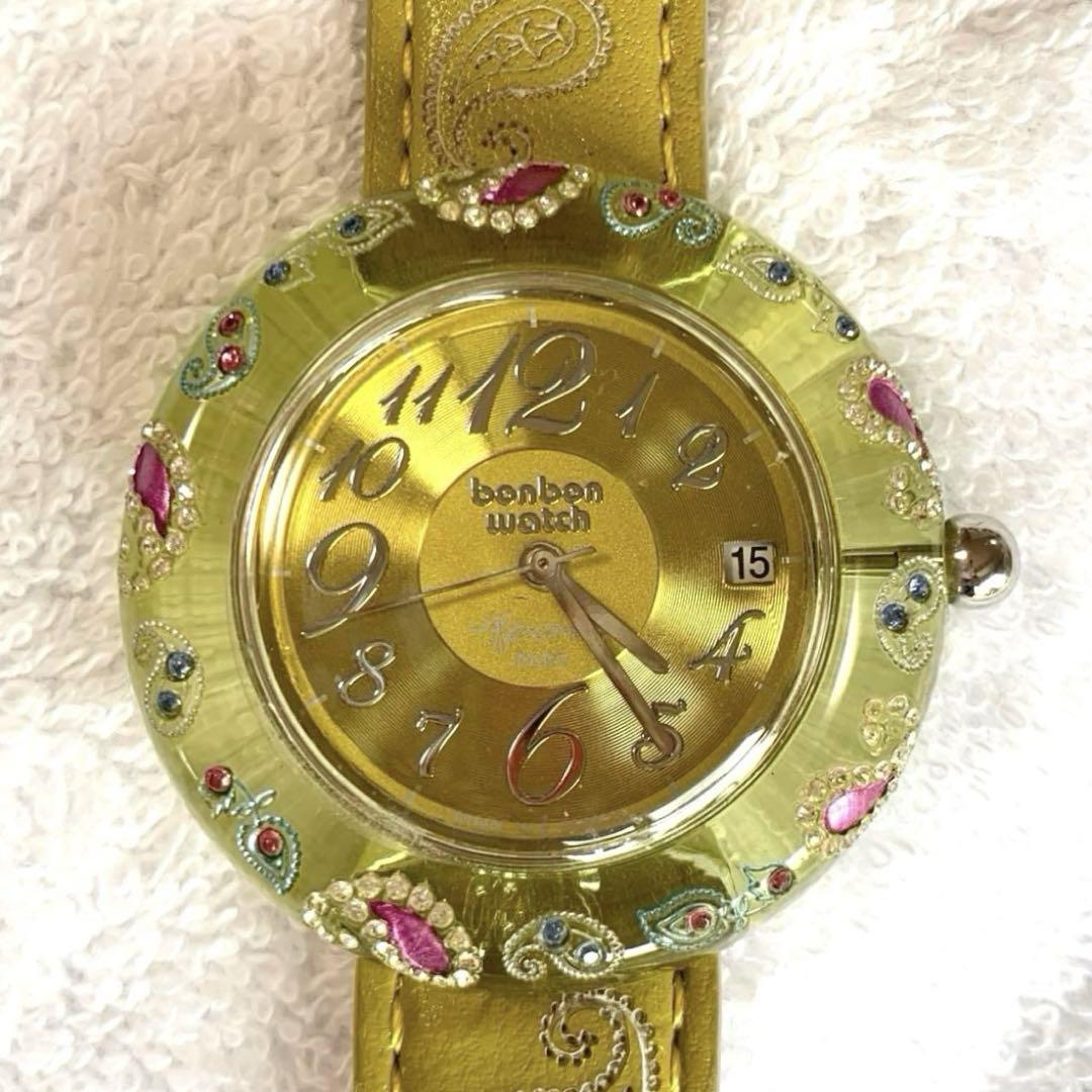 少し豊富な贈り物 フランス製bonbon watch ❤️ボンボンウォッチ⭐️ペイズリー柄☆ 時計