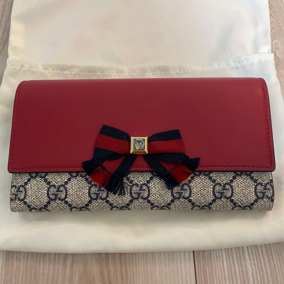 GUCCI グッチ 長財布 GG スプリーム
