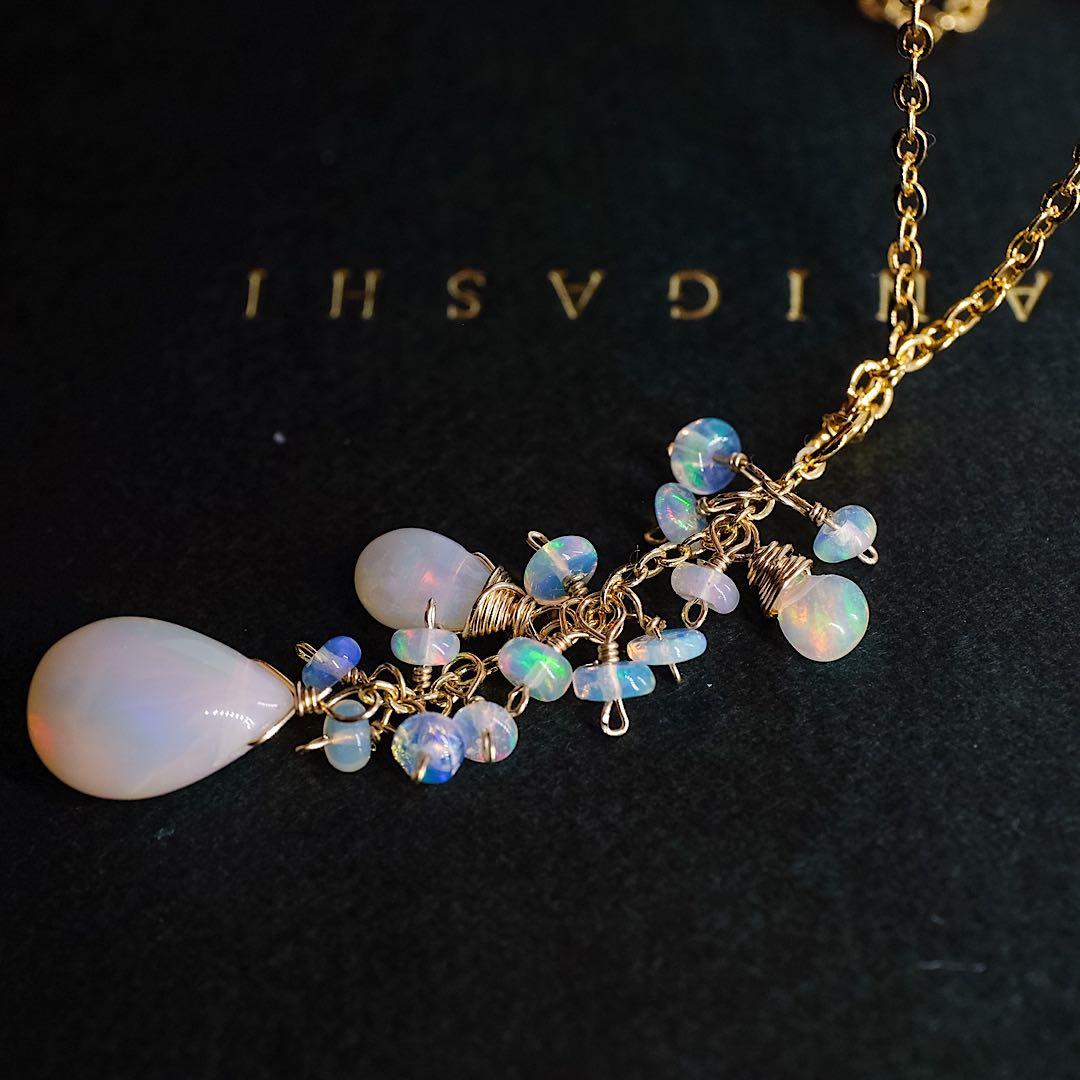 14kgfエチオピアオパールペンダントトップ | sunhill.ie