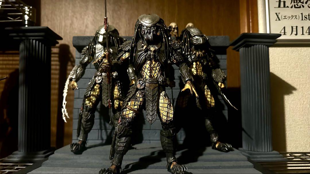 AVPプレデター アクションフィギュア3体セット