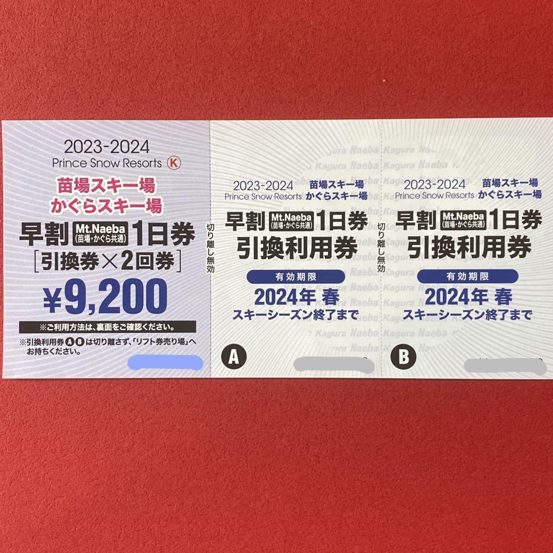 リフト券　苗場　かぐらスキー場 かぐら リフト券 スキー場 苗場スキー場
