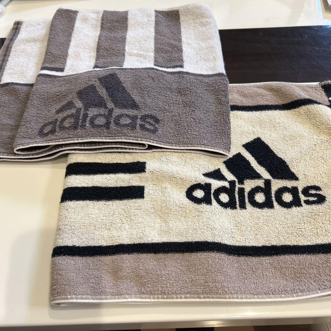 adidasスポーツタオル厚手