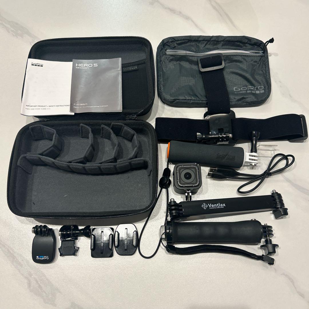 【 美品 】GoPro HERO 5 Session ゴープロ 本体＋付属品