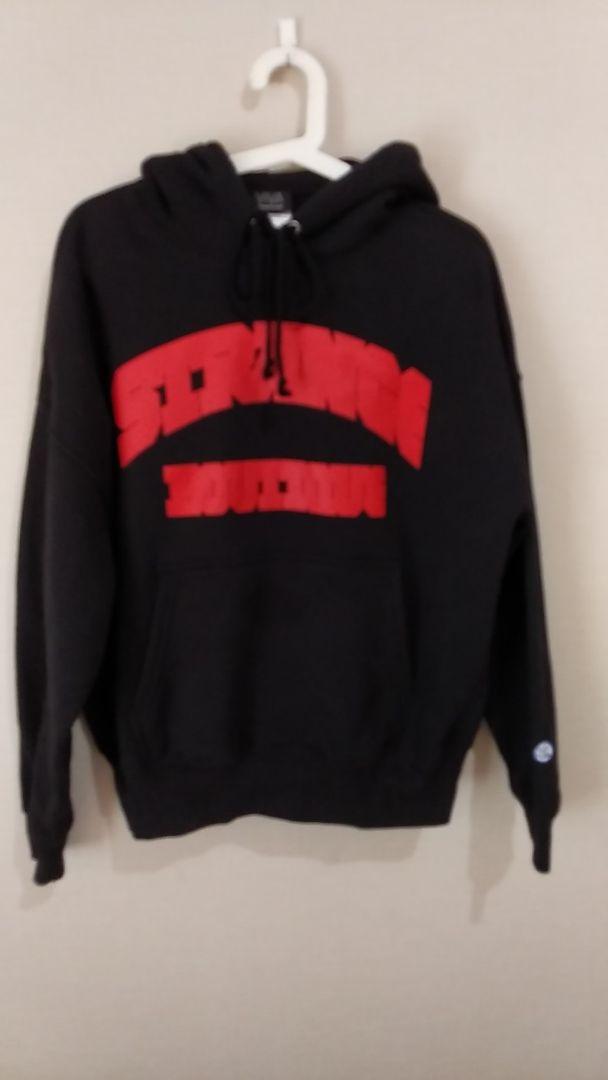 vivastrangeboutique ブラック フード付きパーカー M
