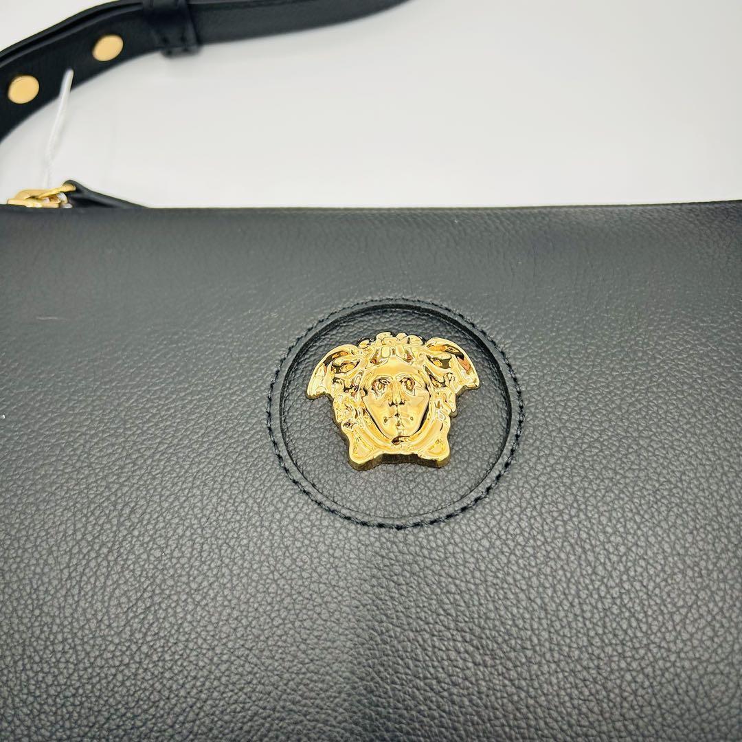 【新品未使用】VERSACE ヴェルサーチ レザー メデューサ ハンドバッグ