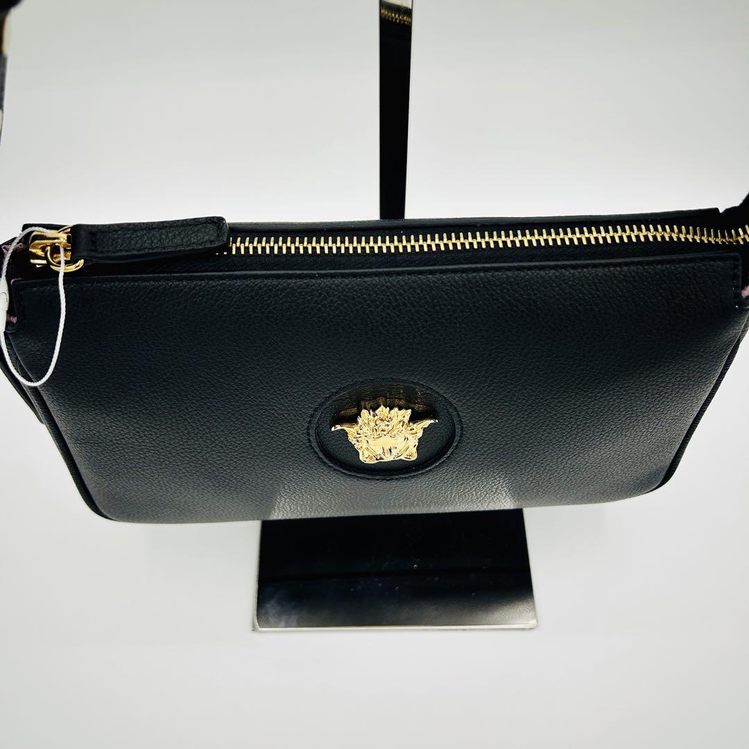 【新品未使用】VERSACE ヴェルサーチ レザー メデューサ ハンドバッグ