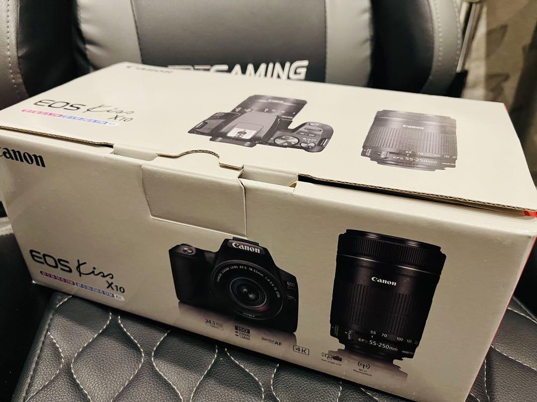 【箱付新品購入総額20万円】 EOS Kiss X10 ダブルズームキット