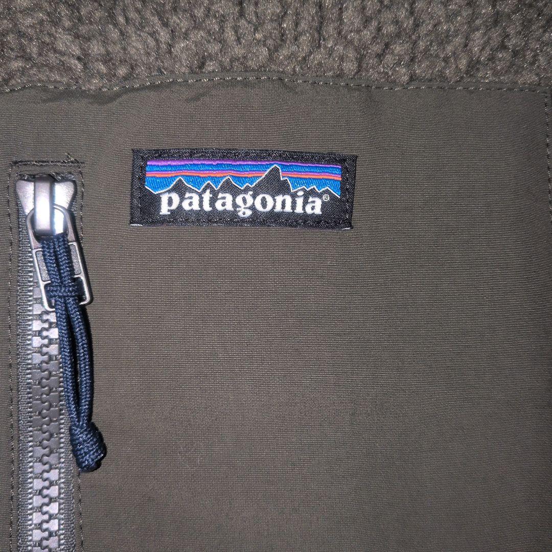 Patagonia レトロX ボンバージャケット フリース Mサイズ カーキ色 Patagonia レトロX ボンバージャケット フリース Mサイズ カーキ色