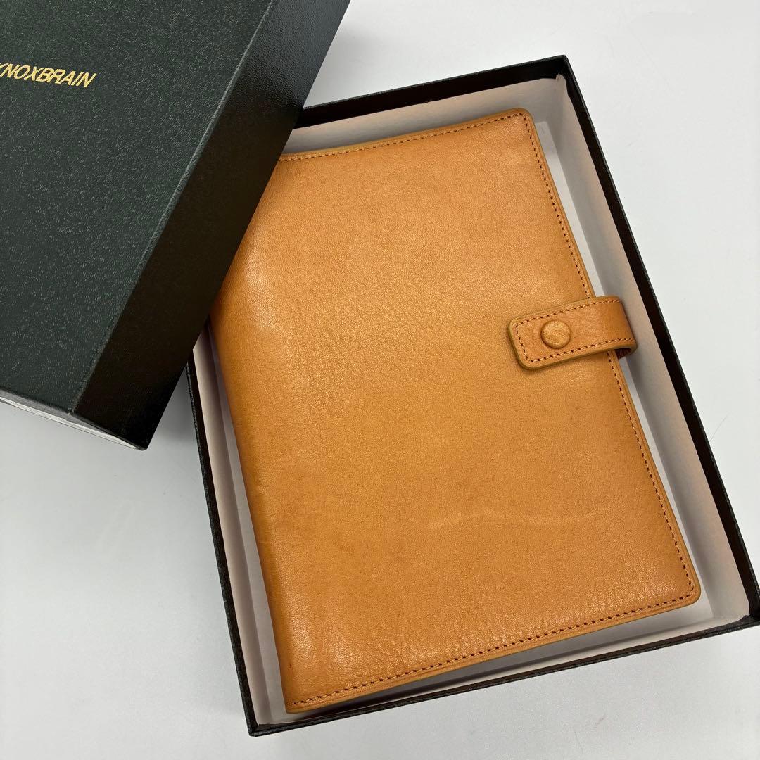 KNOX ノックス システム手帳 バイブル レザー ブラウン B4
