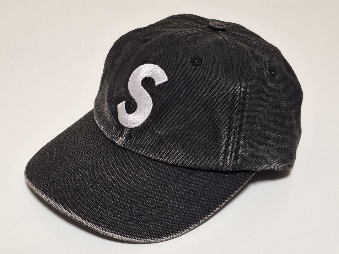 美品　Supreme　Pigment　Canvas　S Logo　6-Panel