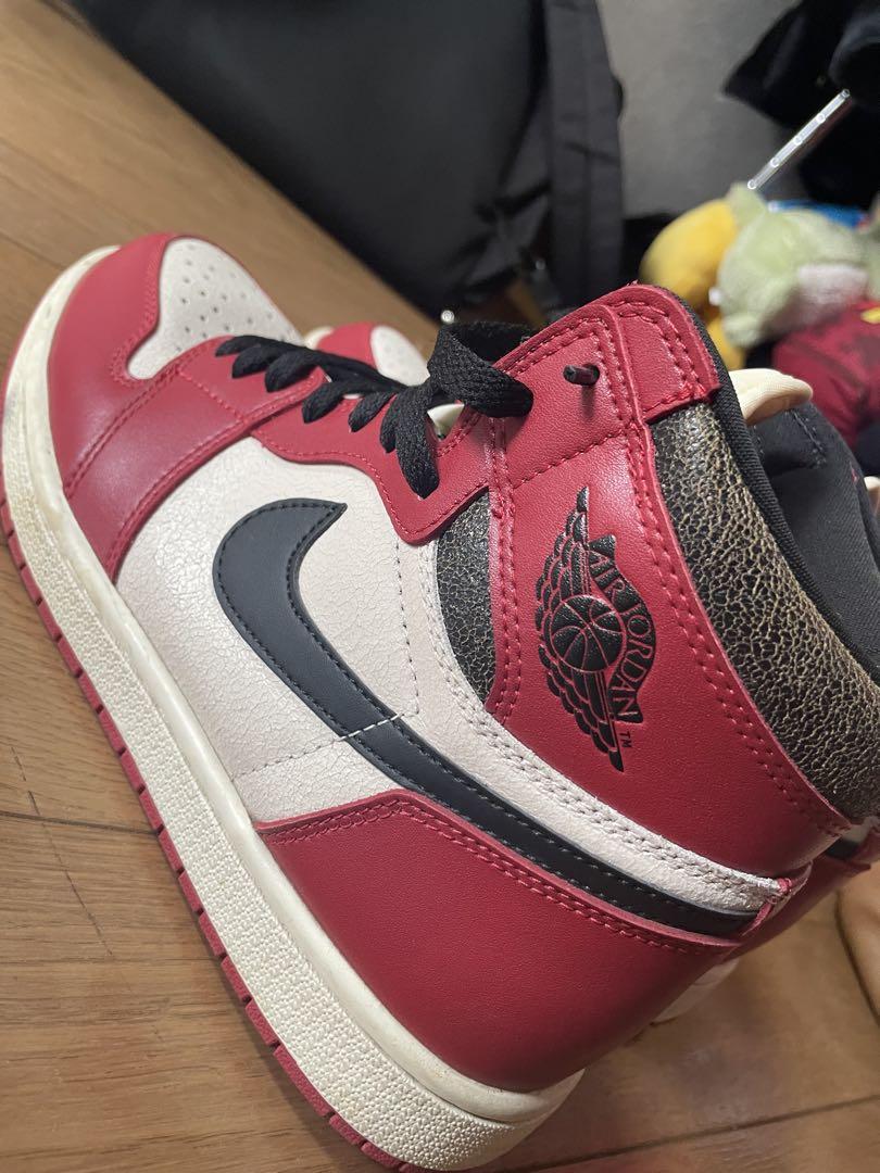 Nike Air Jordan 1 赤白ハイカットシューズ