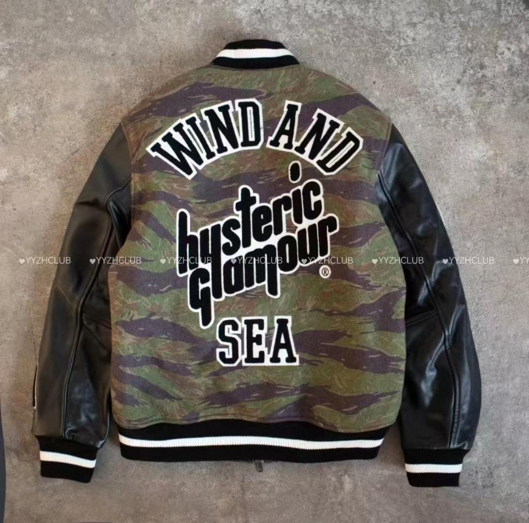 WIND AND SEA×HYSTERIC GLAMOUR スタジャン L