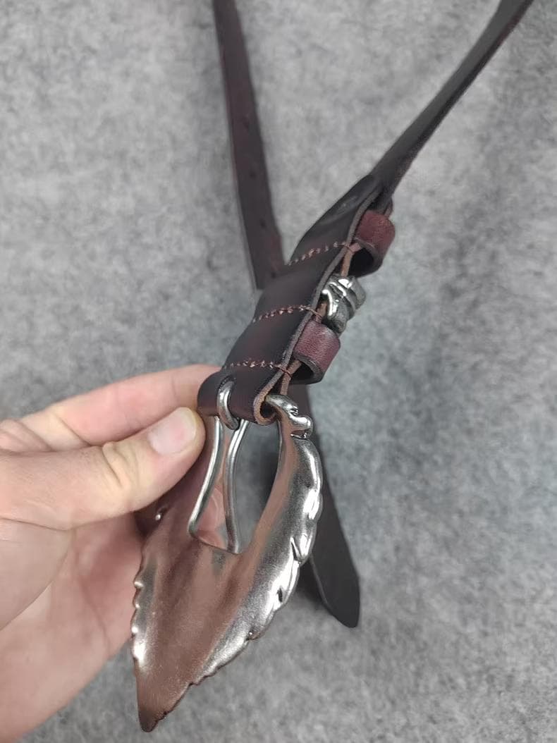 美品 RRL DOUBLE RL ヴィンテージレザー ベルト110 美品 RRL DOUBLE RL ヴィンテージレザー ベルト110