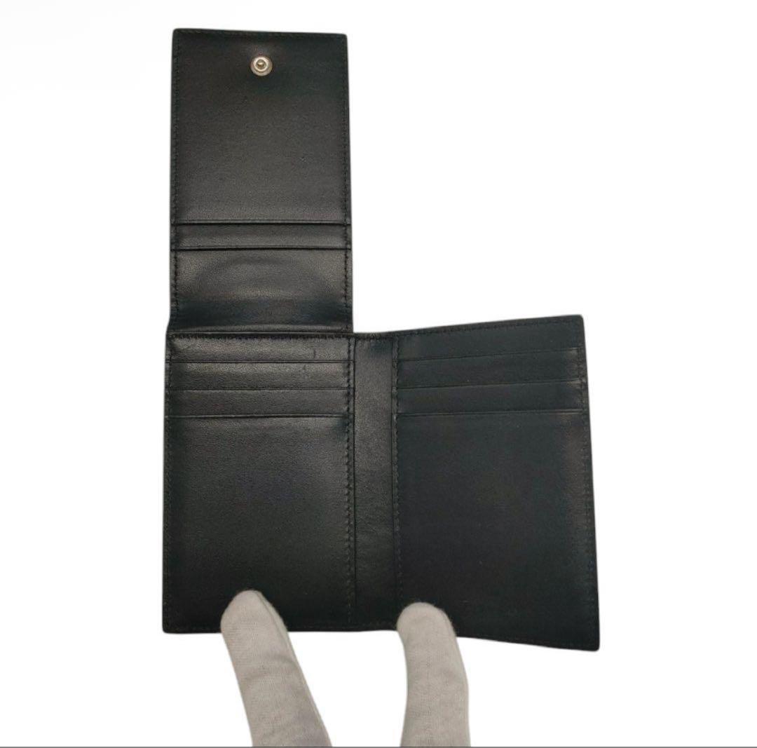 【最終値下げ】CELINE ブラック レザー カードケース 【最終値下げ】CELINE ブラック レザー カードケース