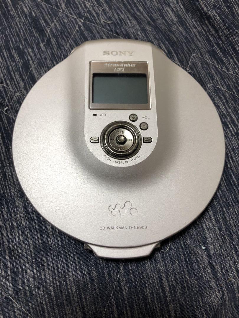 SONY CD Walkman Portable CD player D-NE900 Operation