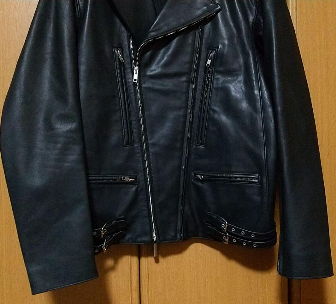 LAD MUSICIAN ダブルライダースジャケット 46 馬革 ホースハイド