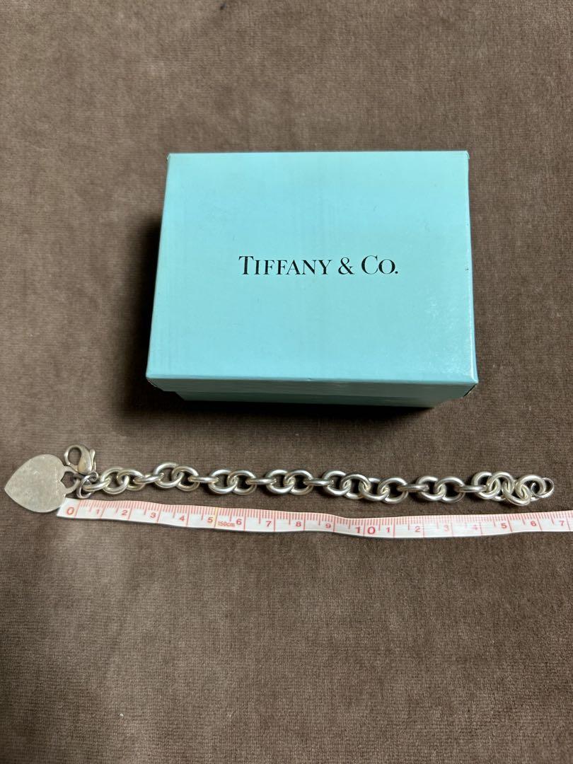 Tiffany & Co. シルバーブレスレット ハートチャーム