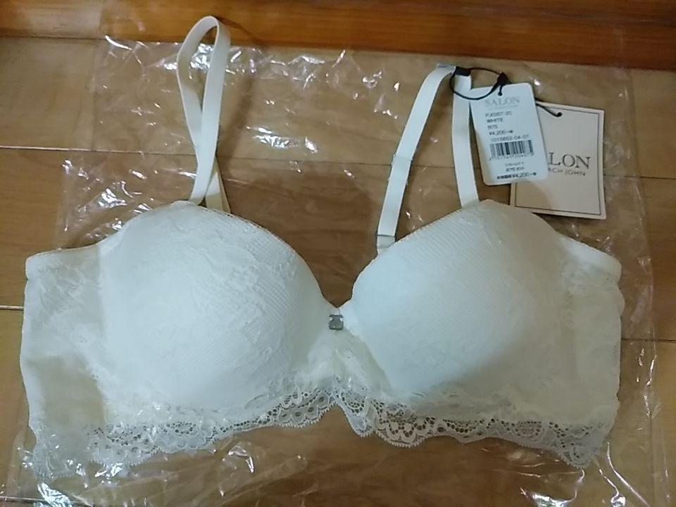 ピーチジョン SALON サロン　ワークレーシィブラジャー B75 ホワイト
