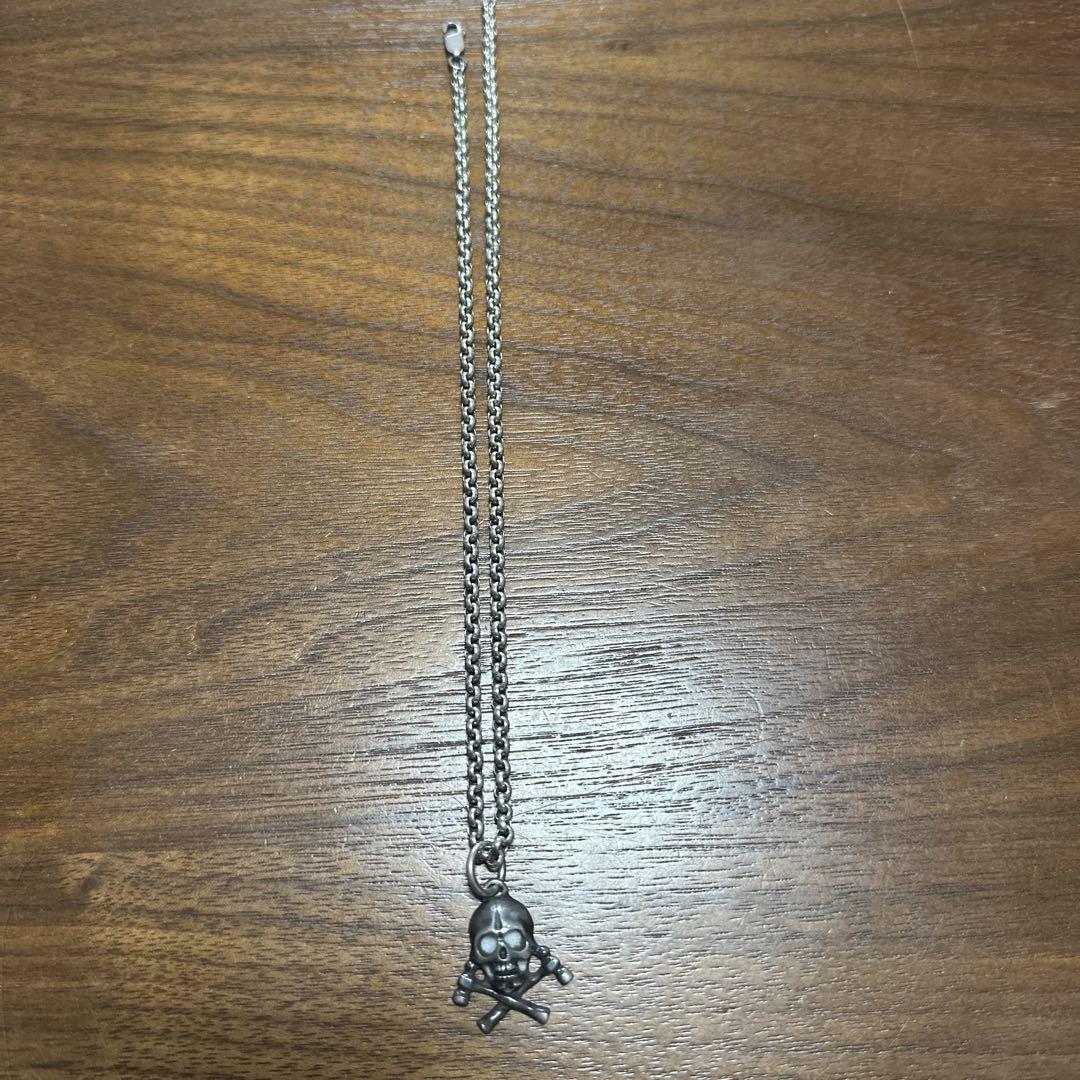 SILVERSMITH FINのドクロネックレス