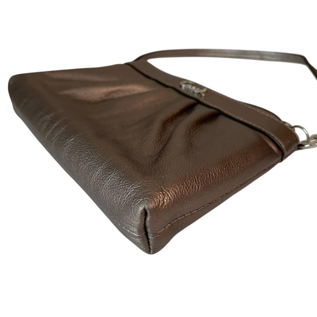 美品】COACH コーチ ワンハンドバッグ アクセサリーポーチ