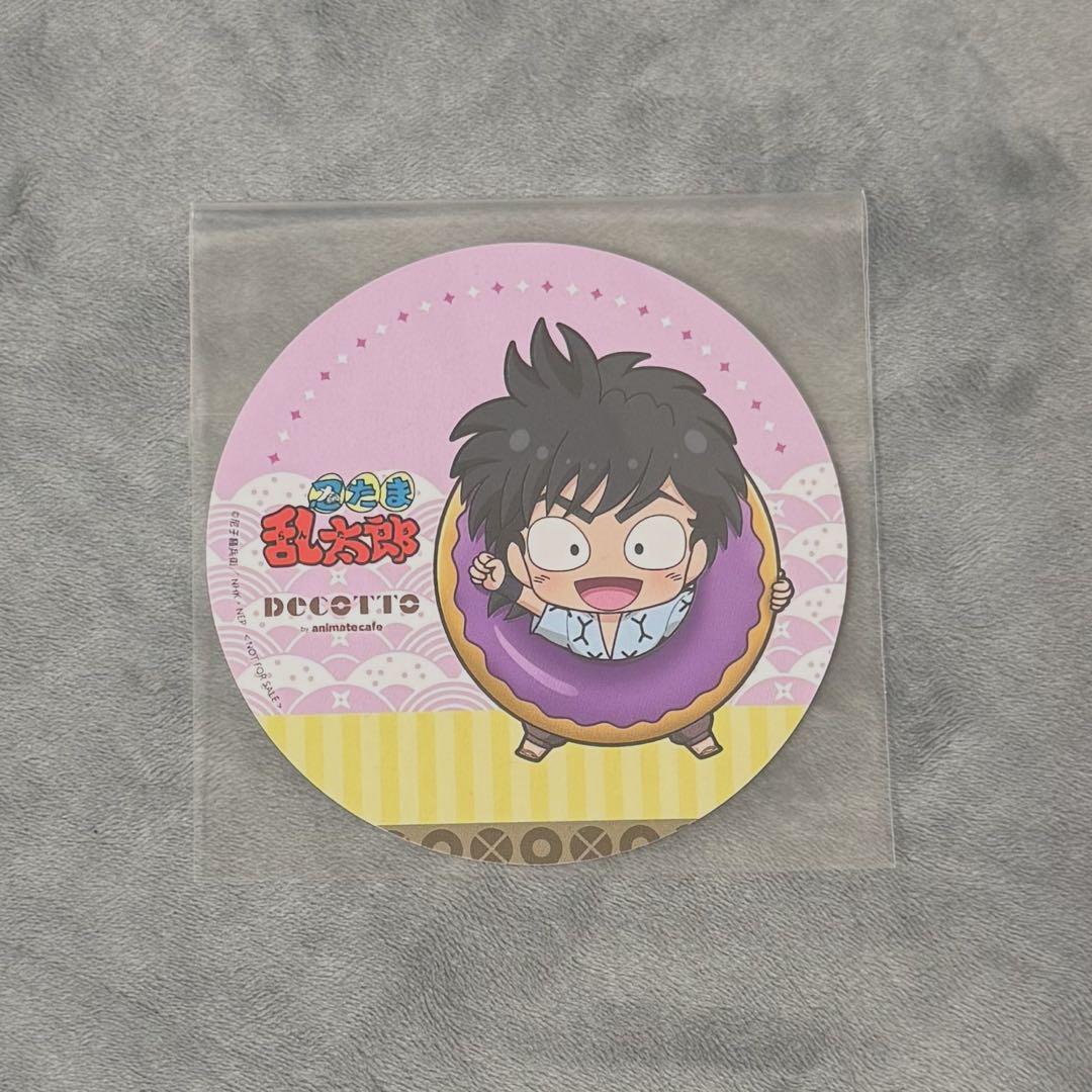 忍たま乱太郎 DECOTTO アニメイトカフェ ドーナツ コースター 六年生 忍たま乱太郎 DECOTTO アニメイトカフェ ドーナツ コースター 浜