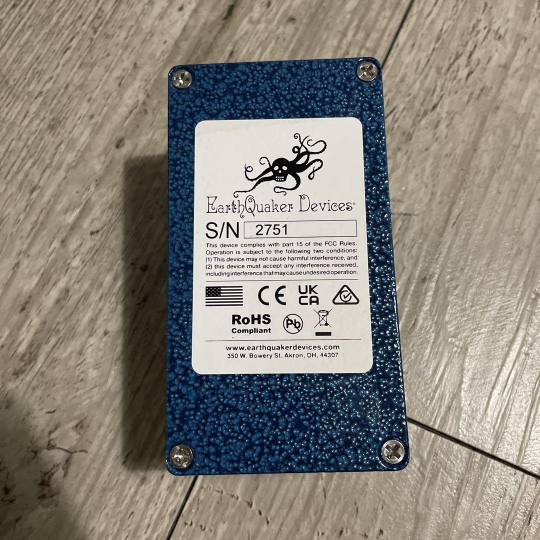新品 未使用 EarthQuaker Devices Zoar