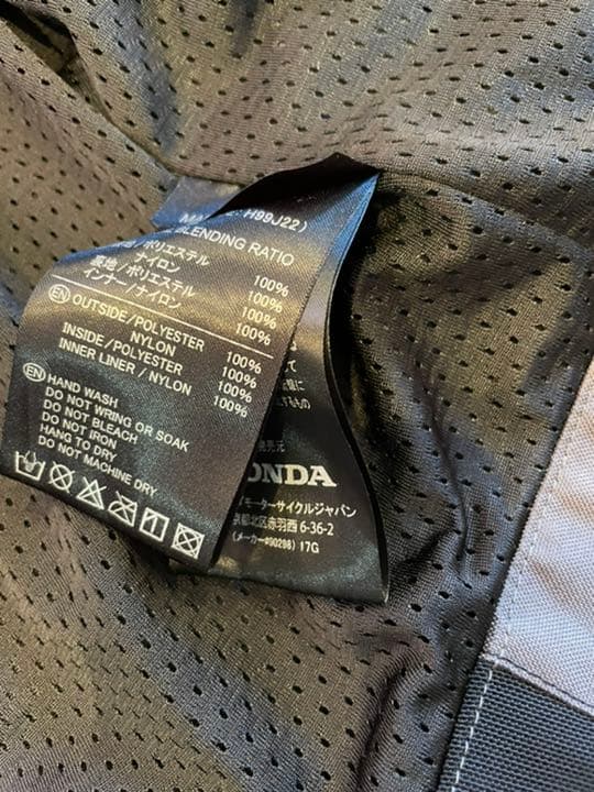 HONDA×RSタイチ ハイブリッドメッシュジャケット 値下げ | contifarma.pe