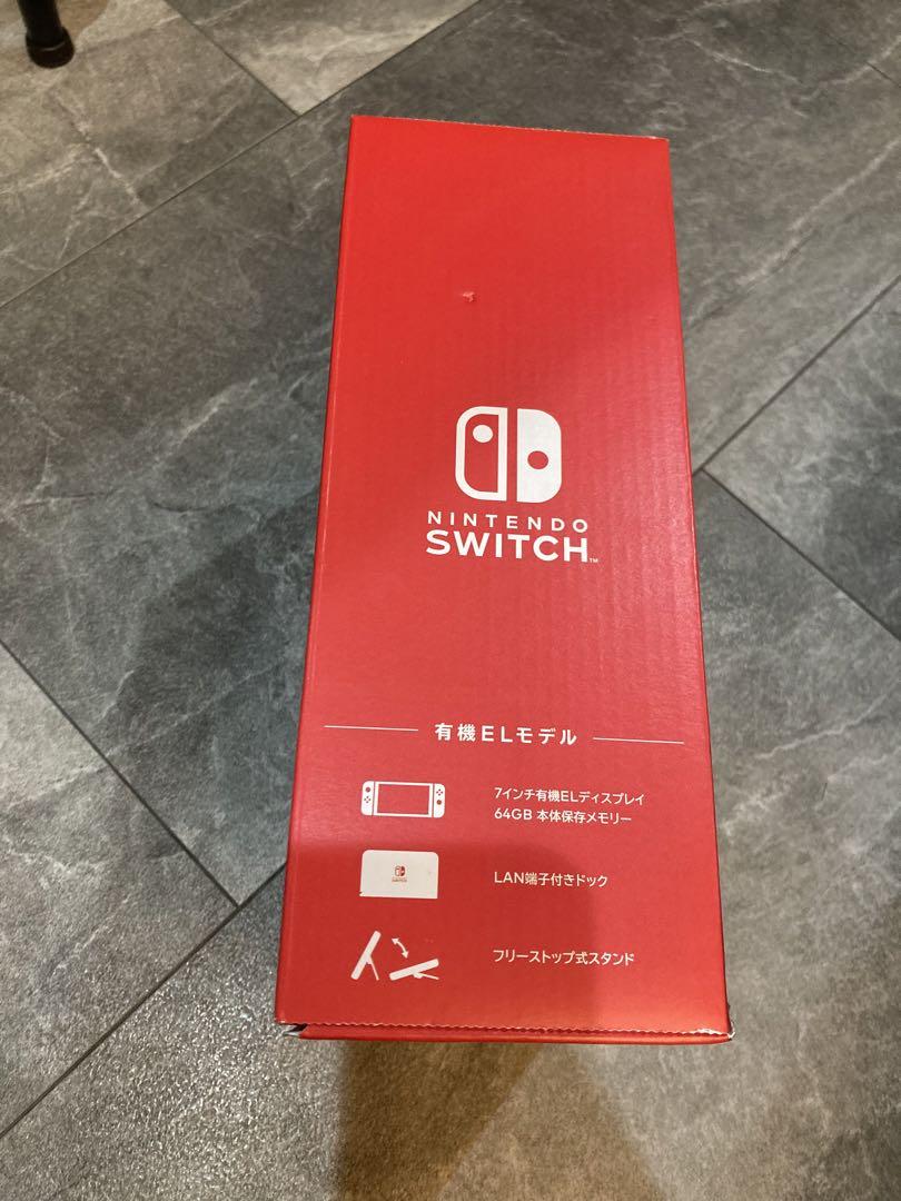 新品 ニンテンドースイッチ 有機EL モデル マリオレッド 本体　任天堂