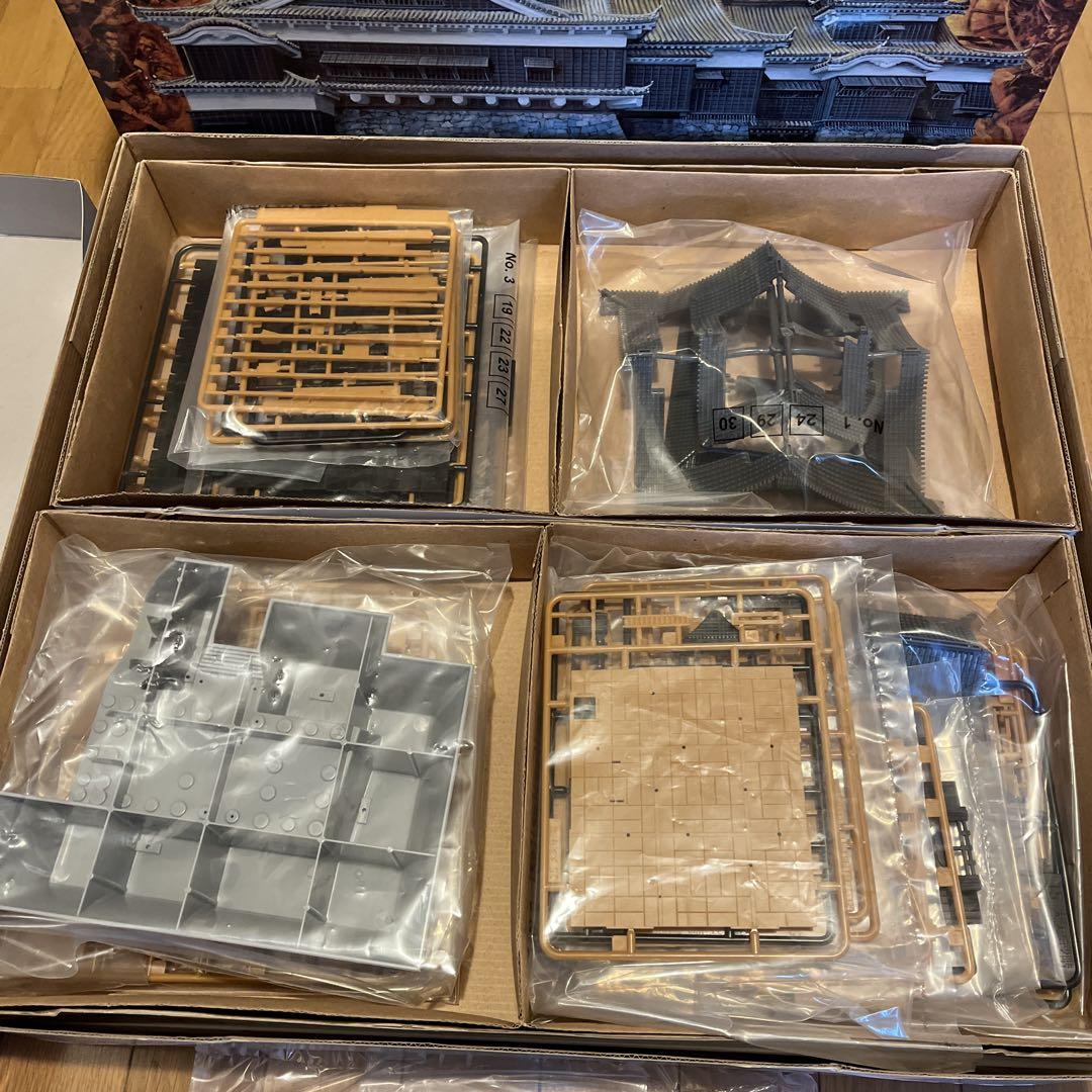 神瞰 和・名城シリーズ 1/144 熊本城 プラモデル GSIクレオス