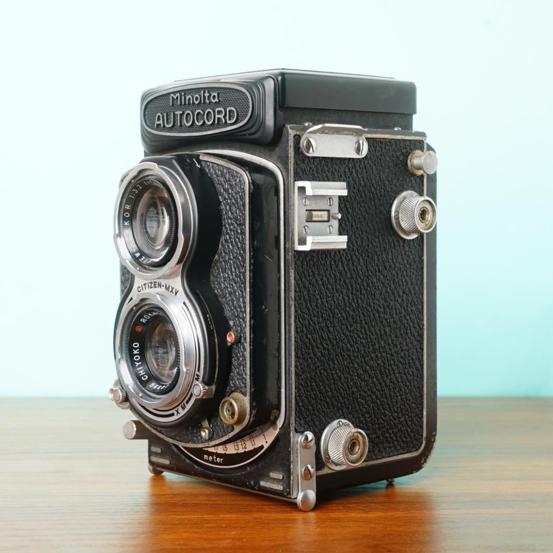 完動品◎ミノルタ AUTOCORD 二眼レフ フィルムカメラ #60