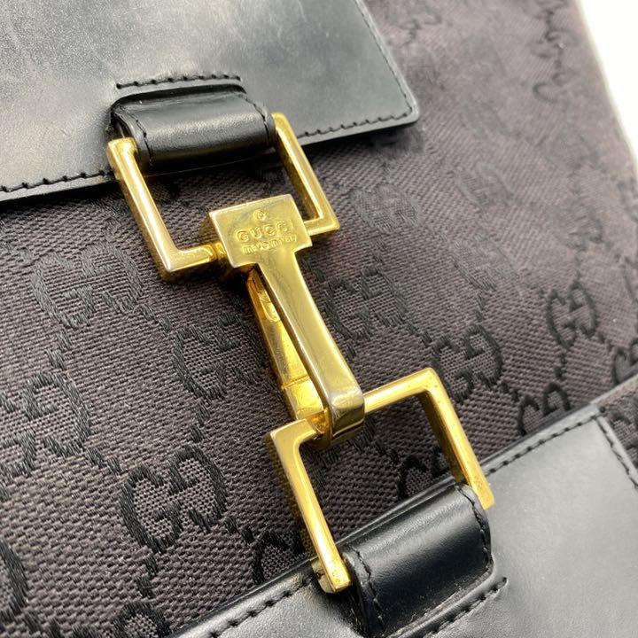 やネクタイ 美品 GGキャンバス ショルダーバッグ ブラック XrQRw-m32679022432 GUCCI ジャッキー ⒙ジャッキー
