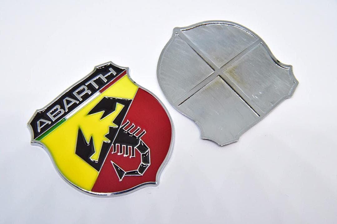 最大95%OFFクーポン アバルト アルミステッカー 2枚セット その他