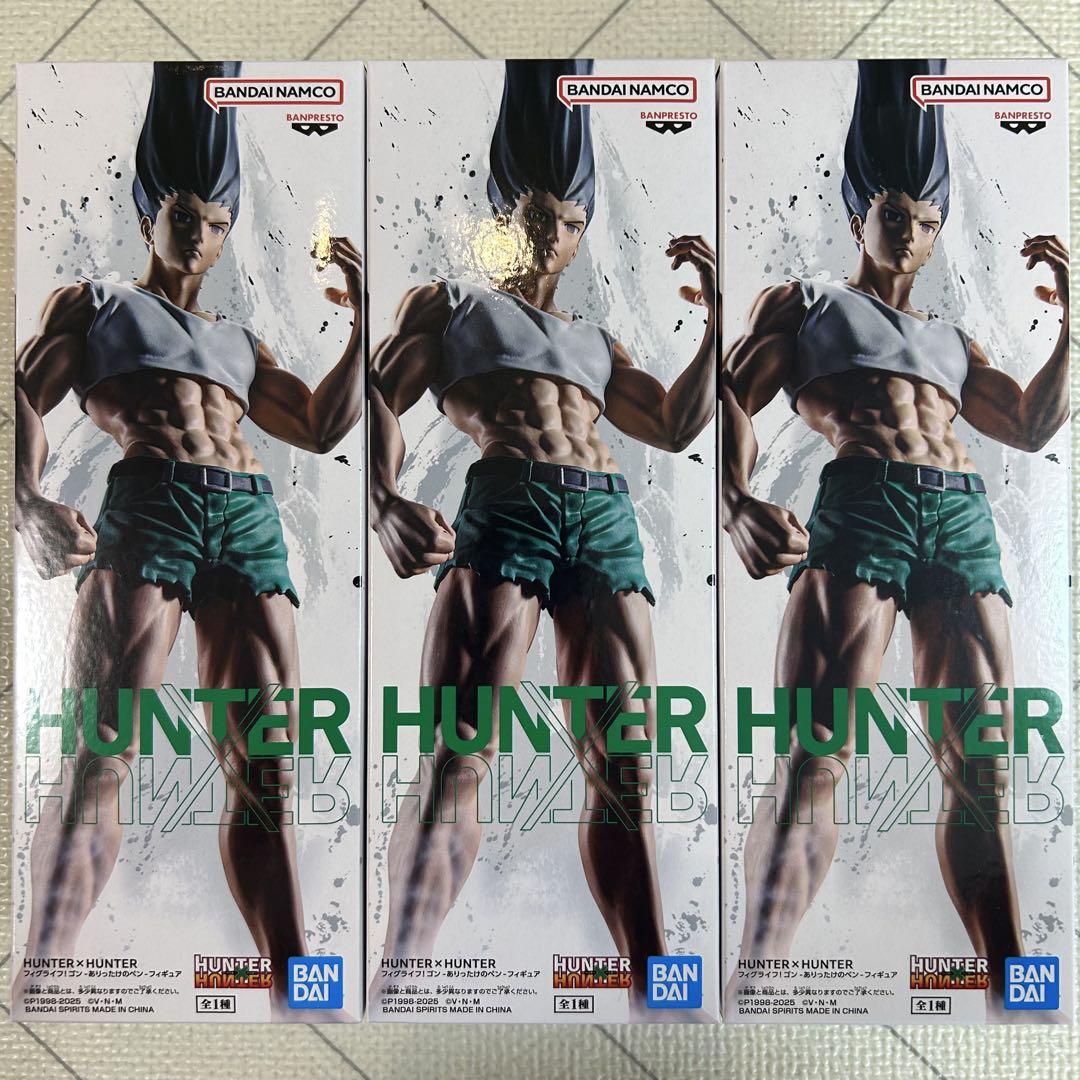 3個セット HUNTER×HUNTER フィグライフ ゴン ありったけのペン
