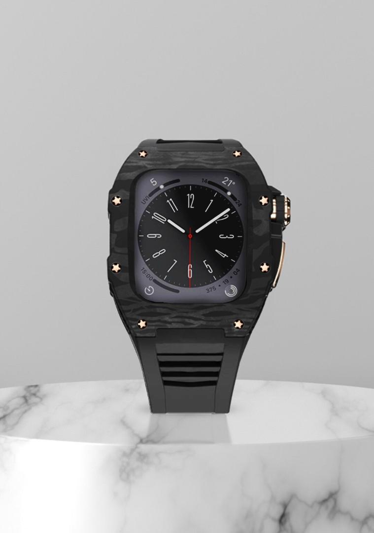 AppleWatch Case - Racing Black 44 45 時計