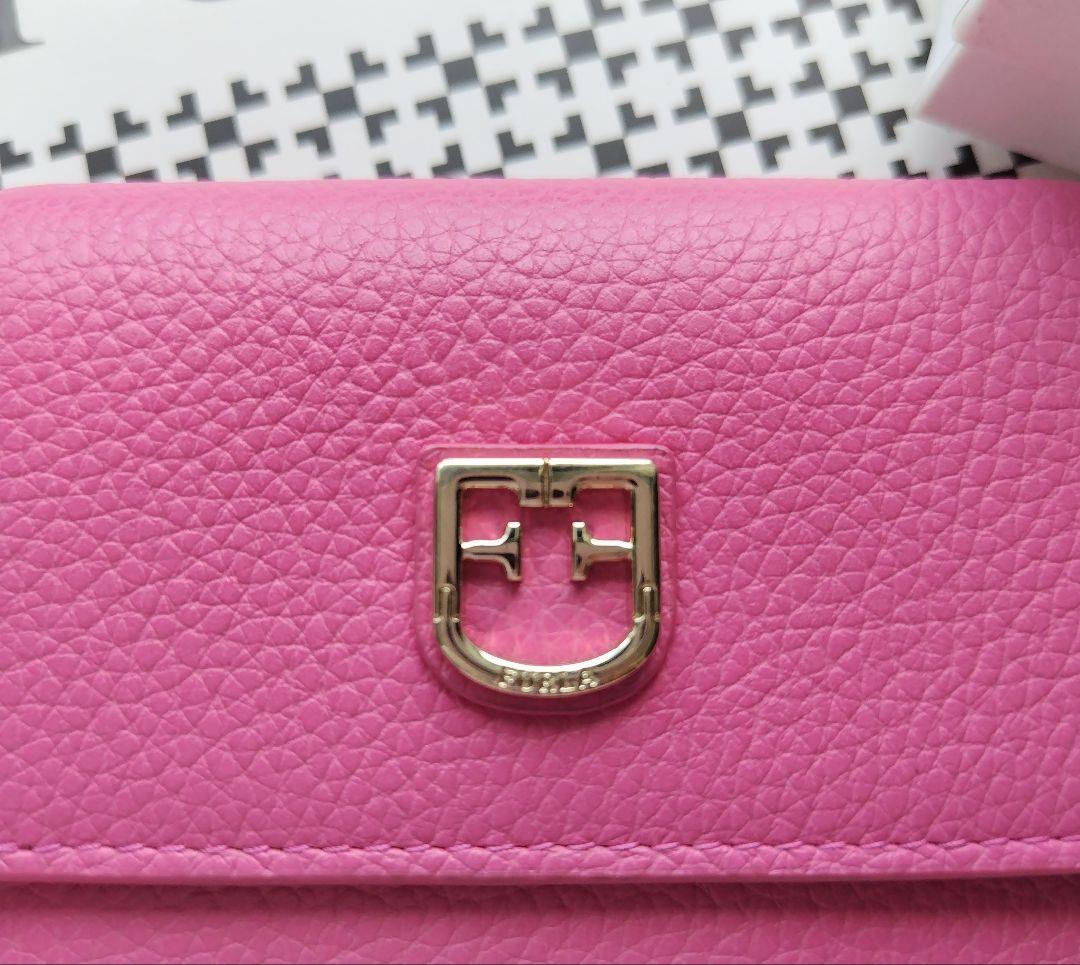 新品】 FURLA BABYLON 三つ折り財布 ピンク 新作