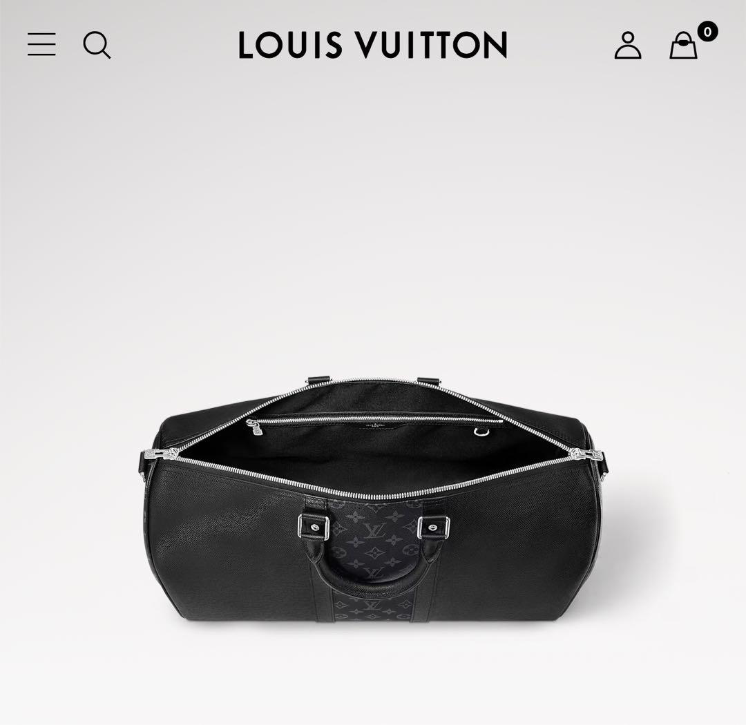 新品LOUIS VUITTON キーポル・バンドリエール 50