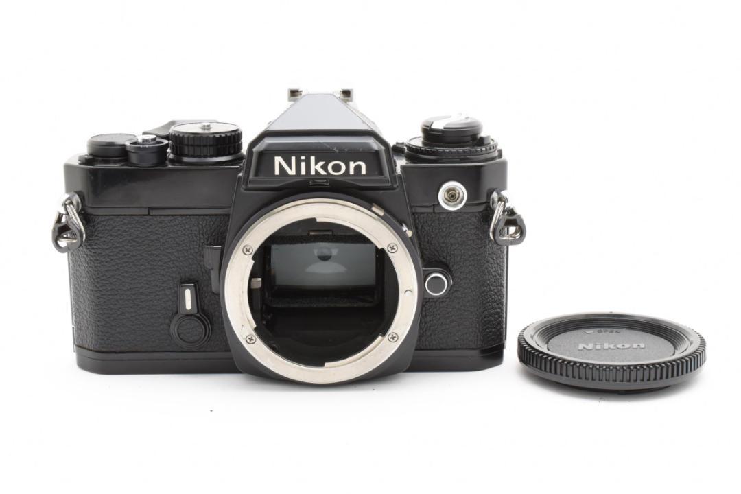 良品 NIKON FE ブラック　フィルムカメラ　モルト新品交換済 N M105 美品 NIKON FE ブラック フィルムカメラ モルト新品交換済 M331