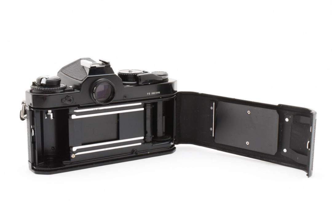 美品 NIKON FE ブラック フィルムカメラ モルト新品交換済 M331