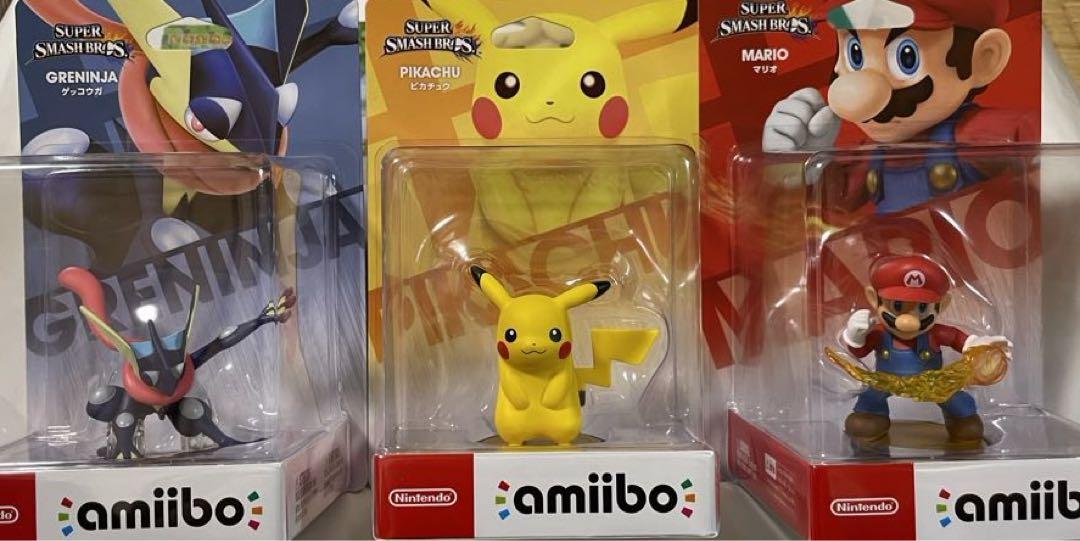 amiibo ピカチュウ等（6個セット）